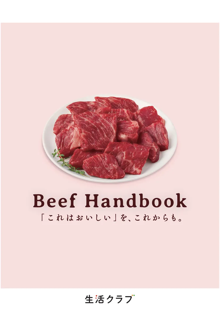 消費材ハンドブック「Beef Handbook」の表紙です。クリックすると電子ブックが読めます